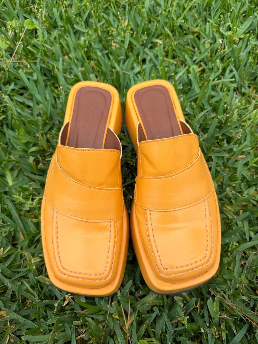 Alohas SVEGAN Tempera Fisherman-Inspired Platform Mule Loafers – Size US 8.5 - Picture 5 of 12